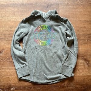 Girls Justice Hoodie. Size 8.